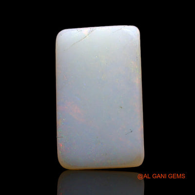 Natural Fire Opal Gemstone 3.00 Cts Loose Square Cabochon From Australia 13x8x3 mm AD-69