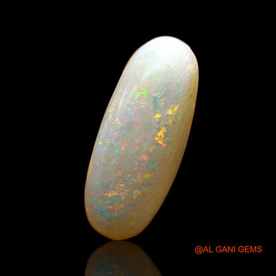 5.00 Cts Natural Australian Fire Opal Oval Cabochon Loose Gemstone For Jewelry 20x8x5 mm AD-6
