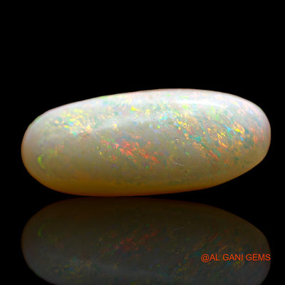 5.00 Cts Natural Australian Fire Opal Oval Cabochon Loose Gemstone For Jewelry 20x8x5 mm AD-6