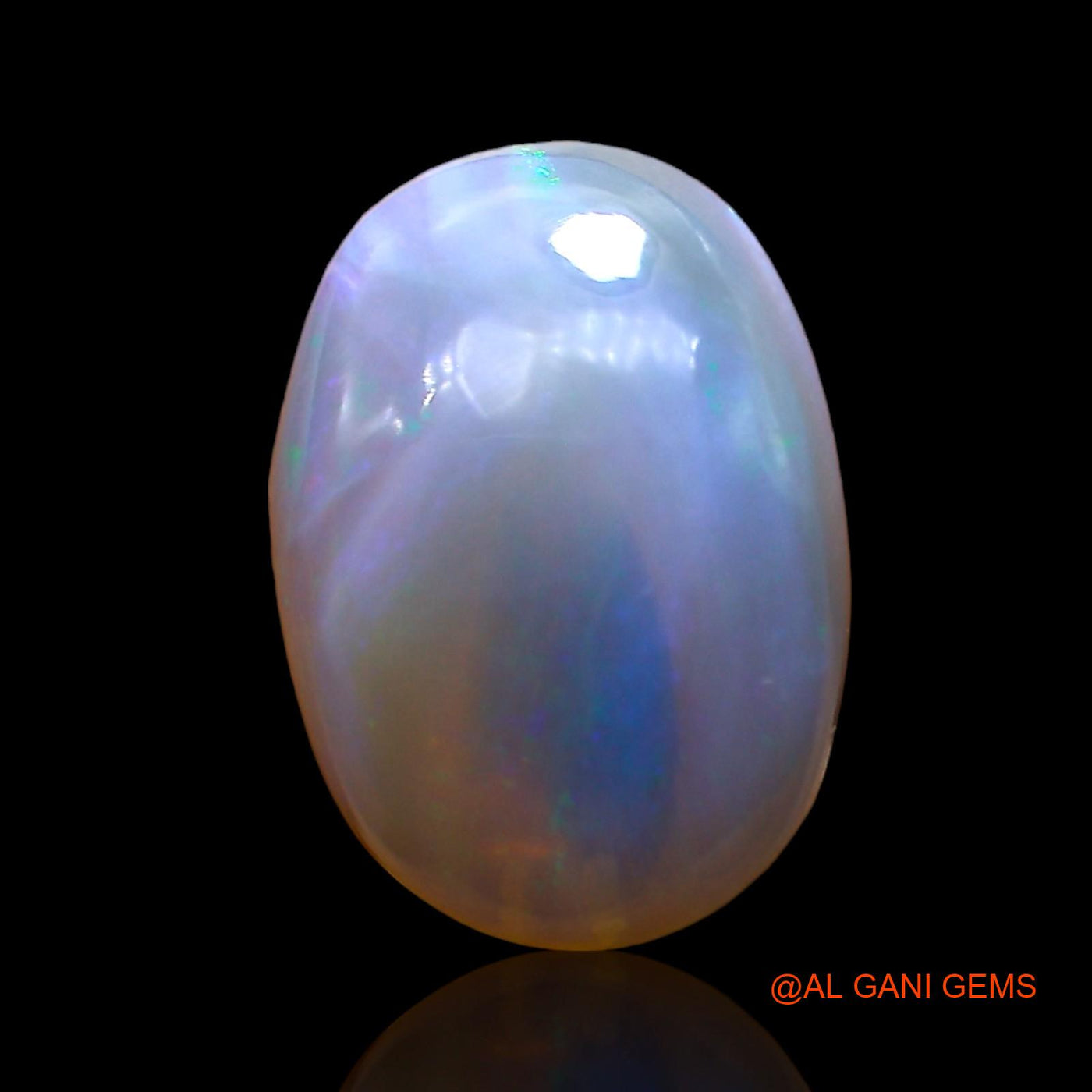 4.00 Cts Natural Australian Fire Opal Loose Gemstone Oval Cabochon 14x10x5 mm AD-700