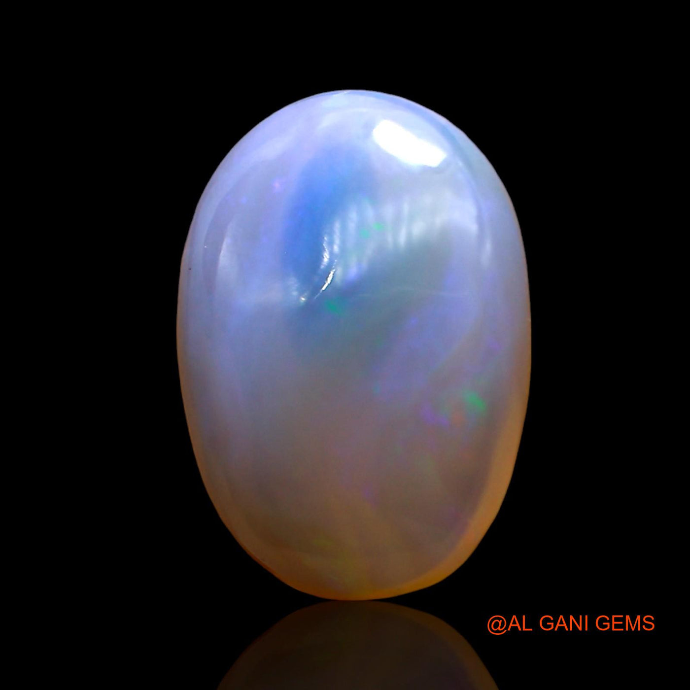 4.00 Cts Natural Australian Fire Opal Loose Gemstone Oval Cabochon 14x10x5 mm AD-700