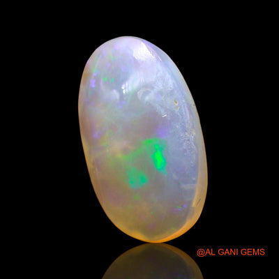 3.00 Cts Natural Australian Fire Opal Loose Gemstone Oval Cabochon 15x8x4 mm AD-701