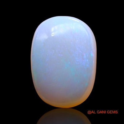 4.00 Cts Unheated Australian Fire Opal Loose Gemstone Oval Cabochon Natural 14x10x4 mm AD-705