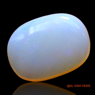 4.00 Cts Unheated Australian Fire Opal Loose Gemstone Oval Cabochon Natural 14x10x4 mm AD-705