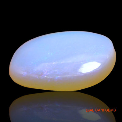 4.00 Cts Unheated Australian Fire Opal Loose Gemstone Oval Cabochon Natural 14x10x4 mm AD-705