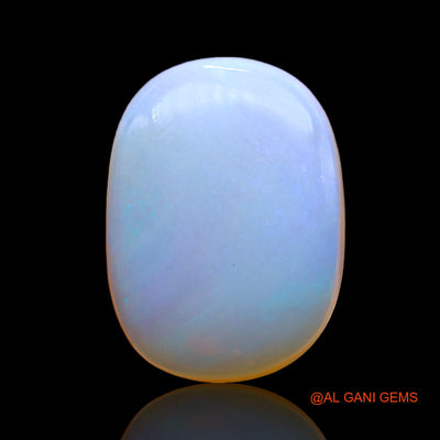 4.00 Cts Unheated Australian Fire Opal Loose Gemstone Oval Cabochon Natural 14x10x4 mm AD-705