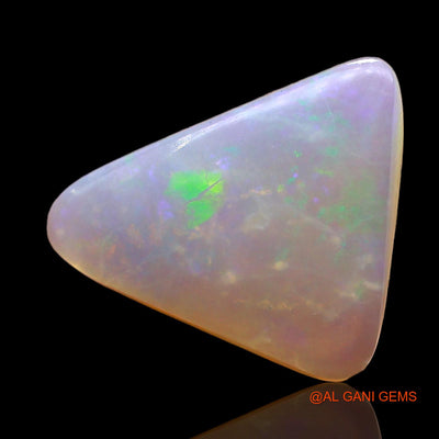 2.00 Cts Unheated Australian Fire Opal Loose Gemstone Trillion Cabochon Natural 13x10x2 mm AD-706
