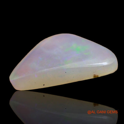 2.00 Cts Unheated Australian Fire Opal Loose Gemstone Trillion Cabochon Natural 13x10x2 mm AD-706