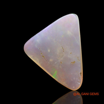 2.00 Cts Unheated Australian Fire Opal Loose Gemstone Trillion Cabochon Natural 13x10x2 mm AD-706