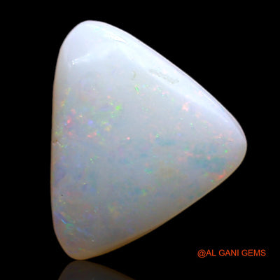 2.00 Cts Natural Australian Fire Opal Loose Gemstone Trillion Cabochon 12x10x3 mm AD-70