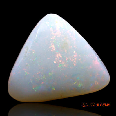 2.00 Cts Natural Australian Fire Opal Loose Gemstone Trillion Cabochon 12x10x3 mm AD-70