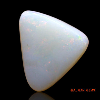 2.00 Cts Natural Australian Fire Opal Loose Gemstone Trillion Cabochon 12x10x3 mm AD-70