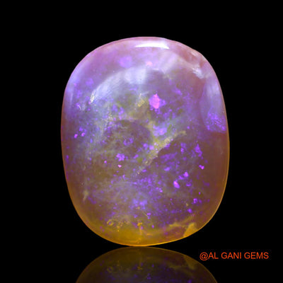 2.00 Cts Natural Australian Fire Opal Loose Gemstone Oval Cabochon 13x11x2 mm AD-711