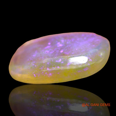 2.00 Cts Natural Australian Fire Opal Loose Gemstone Oval Cabochon 13x11x2 mm AD-711