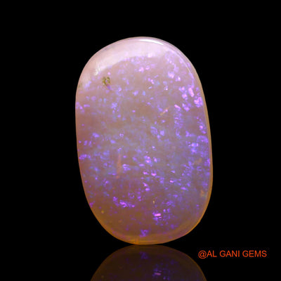 2.00 Cts Natural Australian Fire Opal Loose Gemstone Oval Cabochon 14x9x2 mm AD-712
