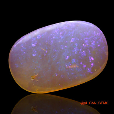 2.00 Cts Natural Australian Fire Opal Loose Gemstone Oval Cabochon 14x9x2 mm AD-712