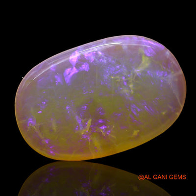 2.00 Cts Natural Australian Fire Opal Loose Gemstone Oval Cabochon 14x9x2 mm AD-714
