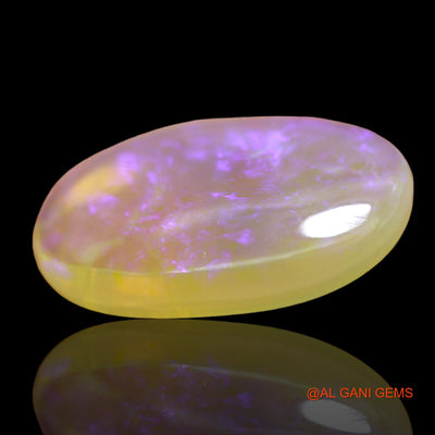 2.00 Cts Natural Australian Fire Opal Loose Gemstone Oval Cabochon 14x9x2 mm AD-714