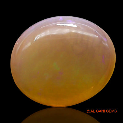4.00 Cts Natural Australian Fire Opal Loose Gemstone Oval Cabochon 13x11x4 mm AD-718