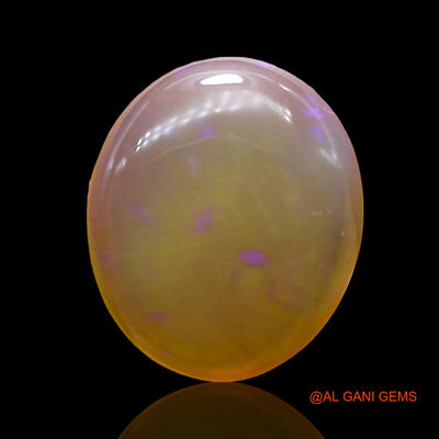4.00 Cts Natural Australian Fire Opal Loose Gemstone Oval Cabochon 13x11x4 mm AD-718