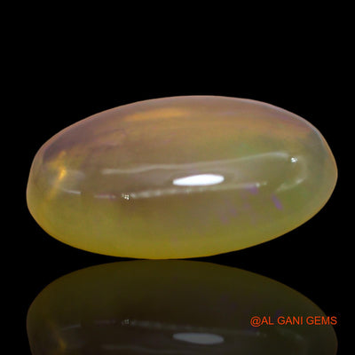 4.00 Cts Natural Australian Fire Opal Loose Gemstone Oval Cabochon 13x11x4 mm AD-718