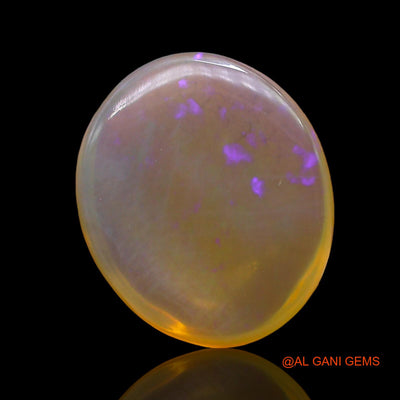 4.00 Cts Natural Australian Fire Opal Loose Gemstone Oval Cabochon 13x11x4 mm AD-718