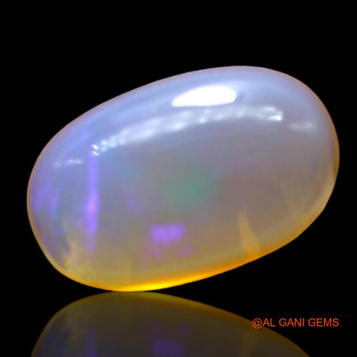 5.00 Cts Natural Australian Fire Opal Oval Cabochon Loose Gemstone For Jewelry 14x9x5 mm AD-720