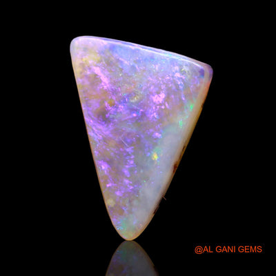 2.00 Cts Natural Australian Fire Opal Trillion Cabochon Loose Gemstone For Jewelry 13x9x2 mm AD-722