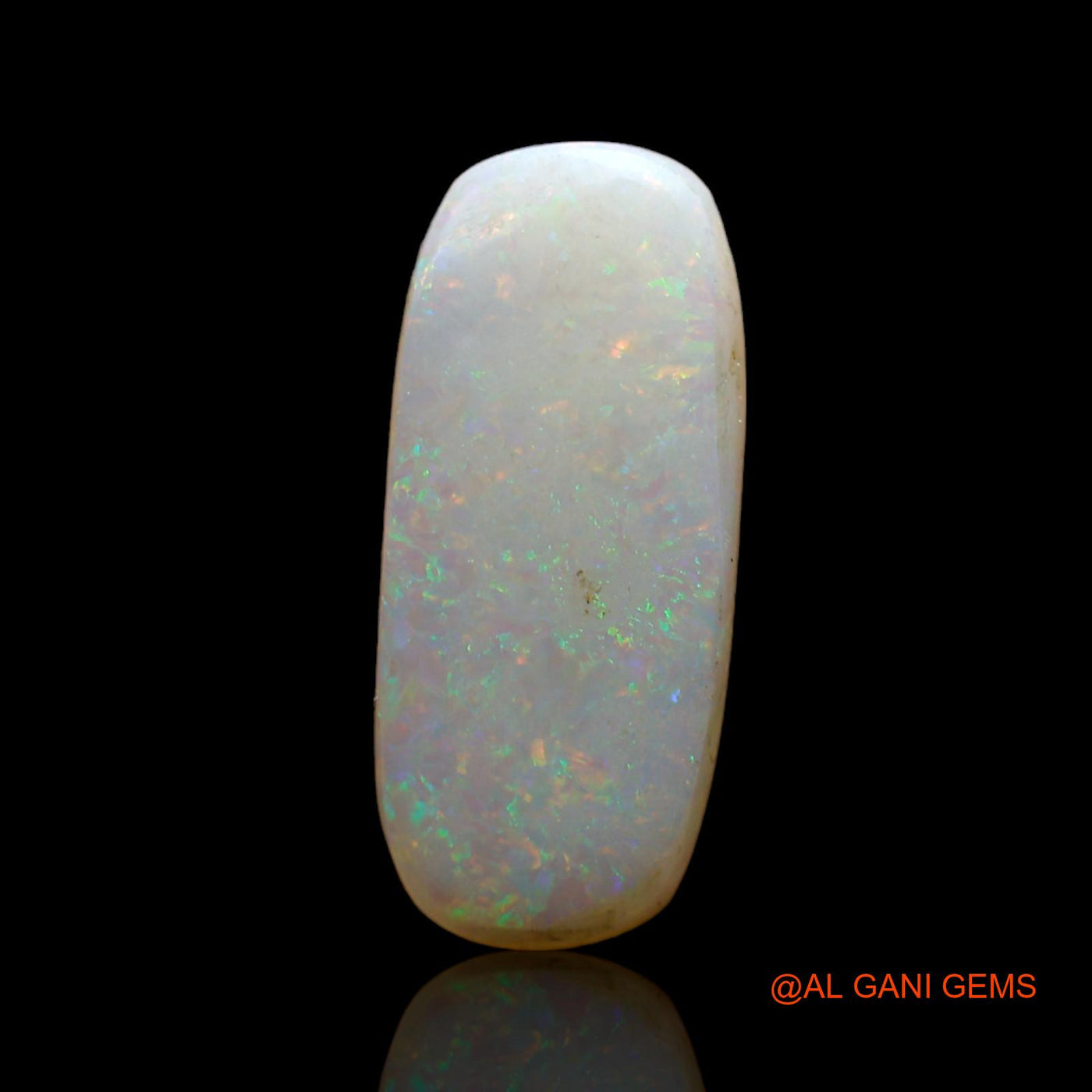 2.00 Cts Natural Australian Fire Opal Loose Gemstone Oval Cabochon 17x7x2 mm AD-72