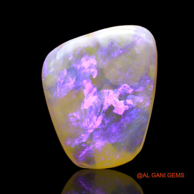 2.00 Cts Natural Australian Fire Opal Loose Gemstone Fancy Cabochon 11x10x3 mm AD-730