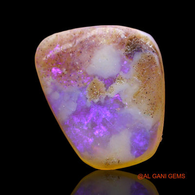 2.00 Cts Natural Australian Fire Opal Loose Gemstone Fancy Cabochon 11x10x3 mm AD-730