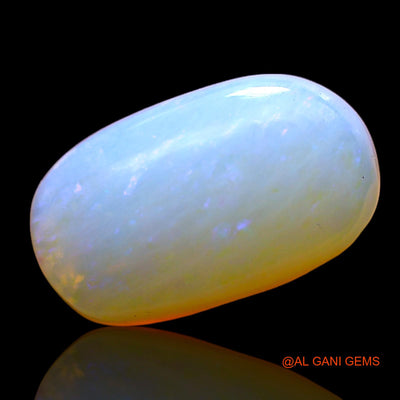 3.00 Cts Natural Australian Fire Opal Loose Gemstone Oval Cabochon 12x6x2 mm AD-733