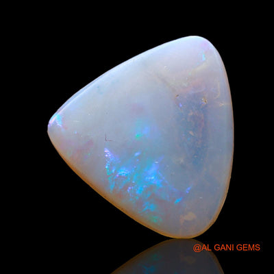 2.00 Cts Natural Australian Fire Opal Loose Gemstone Trillion Cabochon 12x12x2 mm AD-734