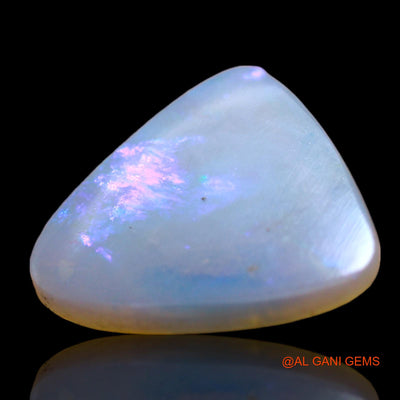 2.00 Cts Natural Australian Fire Opal Loose Gemstone Trillion Cabochon 12x12x2 mm AD-734