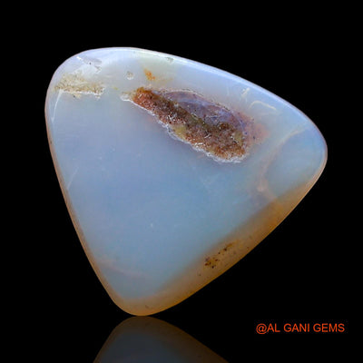 2.00 Cts Natural Australian Fire Opal Loose Gemstone Trillion Cabochon 12x12x2 mm AD-734
