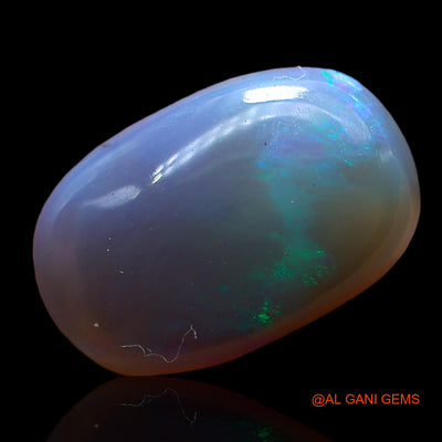 3.00 Cts Natural Australian Fire Opal Loose Gemstone Oval Cabochon 14x9x4 mm AD-736