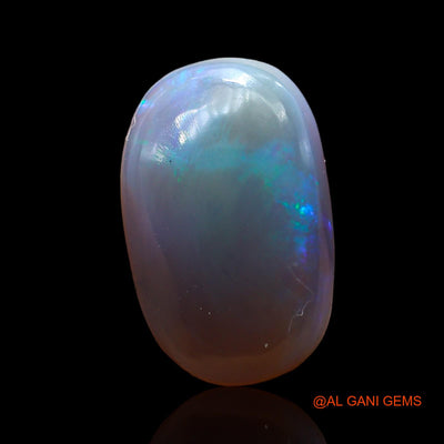 3.00 Cts Natural Australian Fire Opal Loose Gemstone Oval Cabochon 14x9x4 mm AD-736