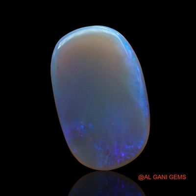 3.00 Cts Natural Australian Fire Opal Loose Gemstone Oval Cabochon 14x9x4 mm AD-736