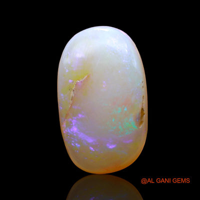 3.00 Cts Natural Australian Fire Opal Loose Gemstone Oval Cabochon 14x8x3 mm AD-739