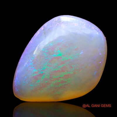 Natural Fire Opal Gemstone 2.00 Cts Loose Fancy Cabochon From Australia 14x10x3 mm AD-740