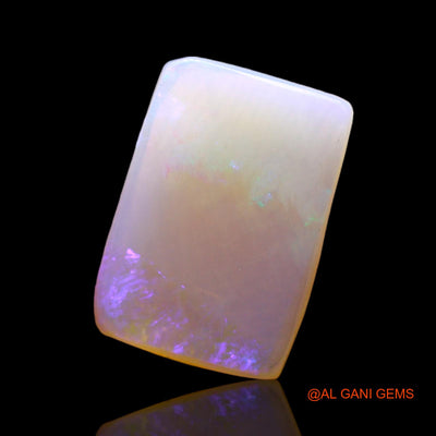 2.00 Cts Natural Australian Fire Opal Loose Gemstone Square Cabochon 13x9x3 mm AD-741