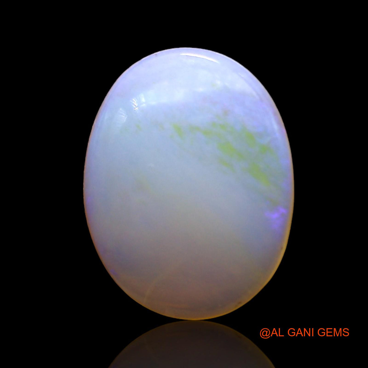 2.00 Cts Unheated Australian Fire Opal Loose Gemstone Oval Cabochon Natural 13x11x3 mm AD-745