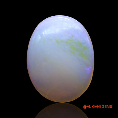 2.00 Cts Unheated Australian Fire Opal Loose Gemstone Oval Cabochon Natural 13x11x3 mm AD-745