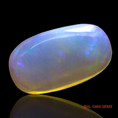 2.00 Cts Natural Australian Fire Opal Oval Cabochon Loose Gemstone For Jewelry 14x8x3 mm AD-747