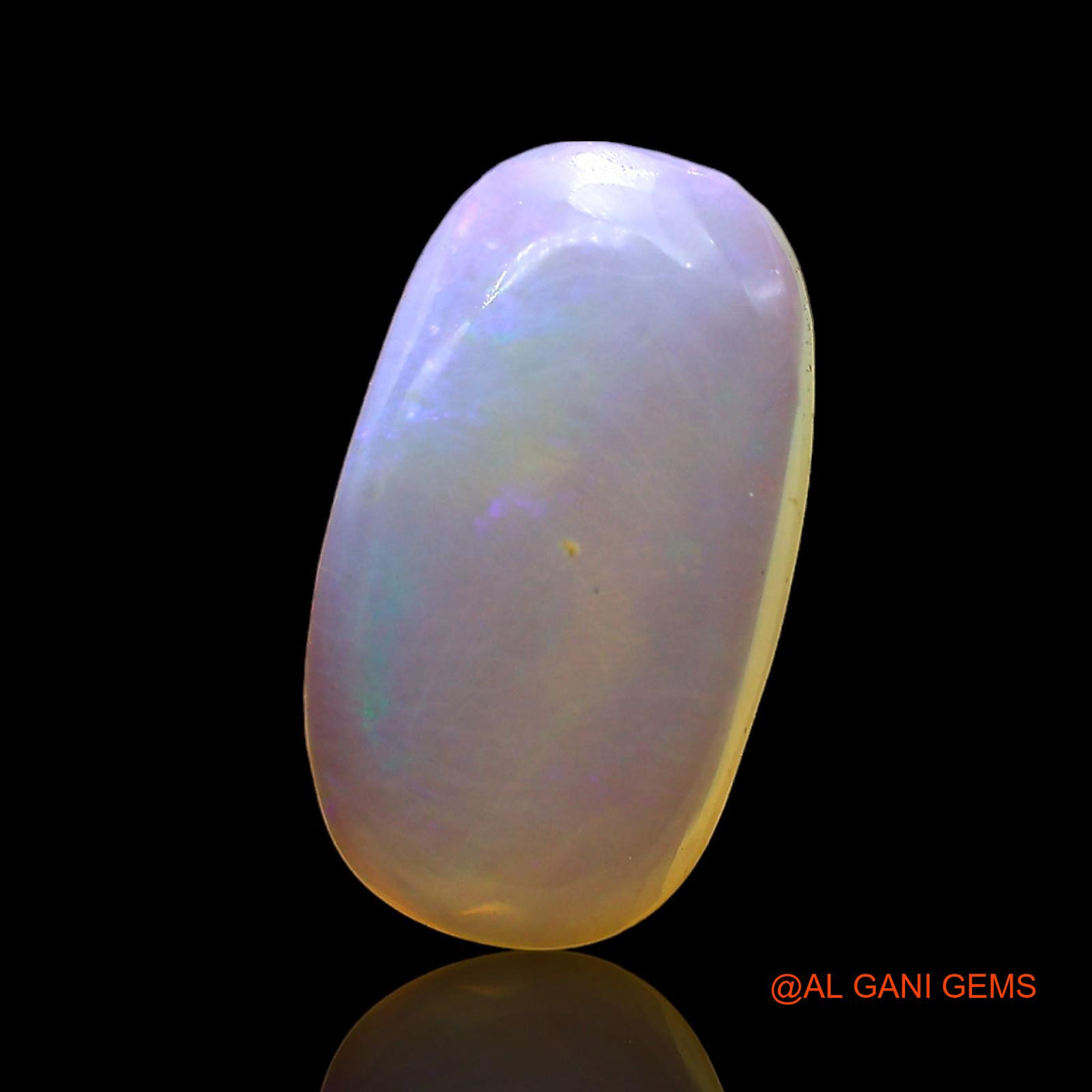 2.00 Cts Natural Australian Fire Opal Oval Cabochon Loose Gemstone For Jewelry 14x8x3 mm AD-747