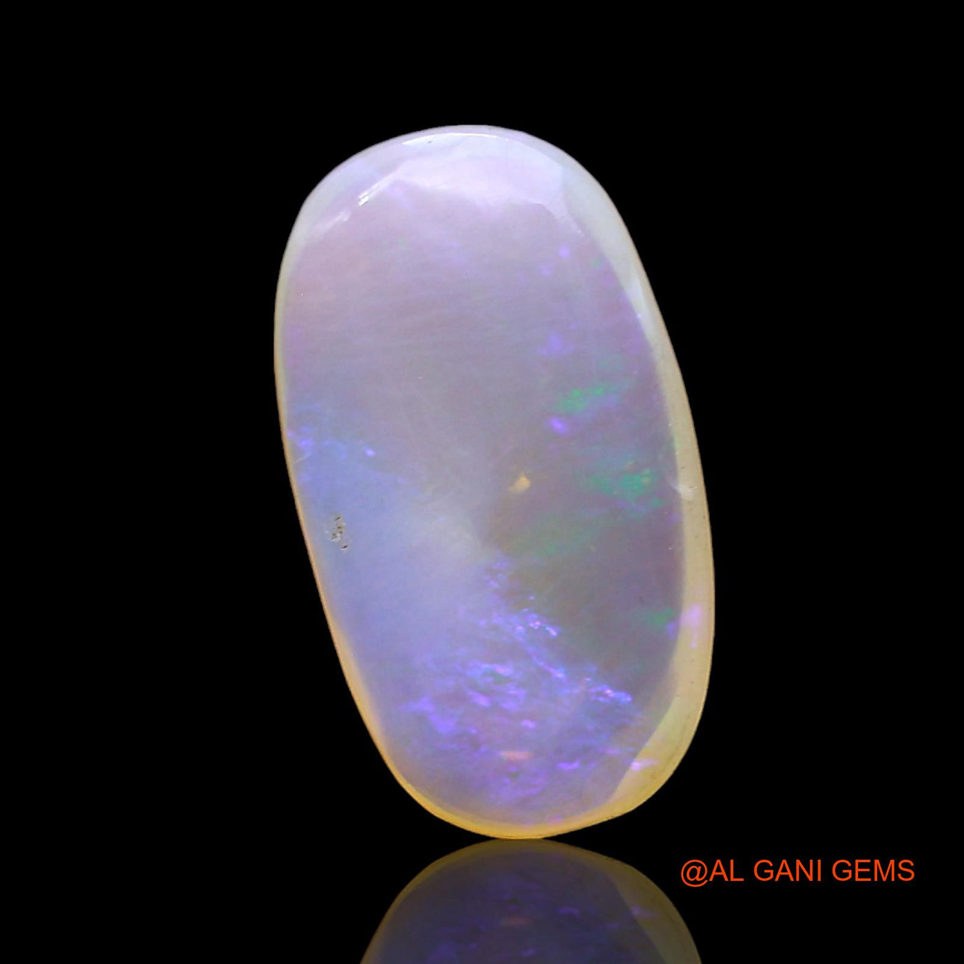 2.00 Cts Natural Australian Fire Opal Oval Cabochon Loose Gemstone For Jewelry 14x8x3 mm AD-747