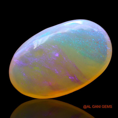 3.00 Cts Natural Australian Fire Opal Oval Cabochon Loose Gemstone For Jewelry 14x9x4 mm AD-751