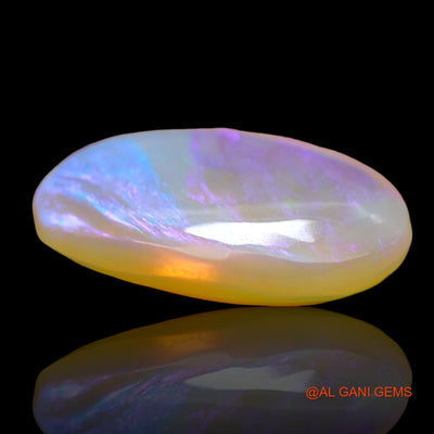 3.00 Cts Natural Australian Fire Opal Oval Cabochon Loose Gemstone For Jewelry 14x9x4 mm AD-751