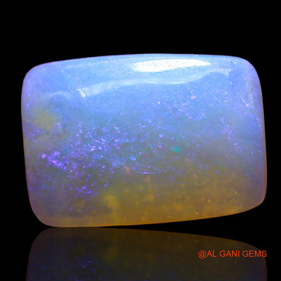 3.00 Cts Natural Australian Fire Opal Loose Gemstone Square Cabochon 12x8x3 mm AD-753
