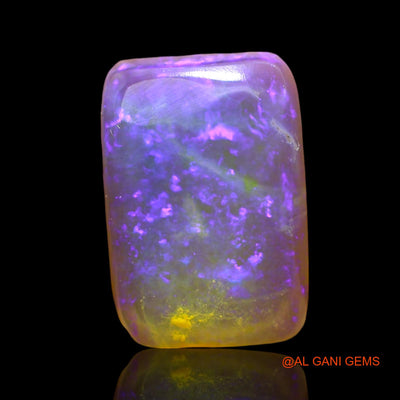 3.00 Cts Natural Australian Fire Opal Loose Gemstone Square Cabochon 12x8x3 mm AD-755